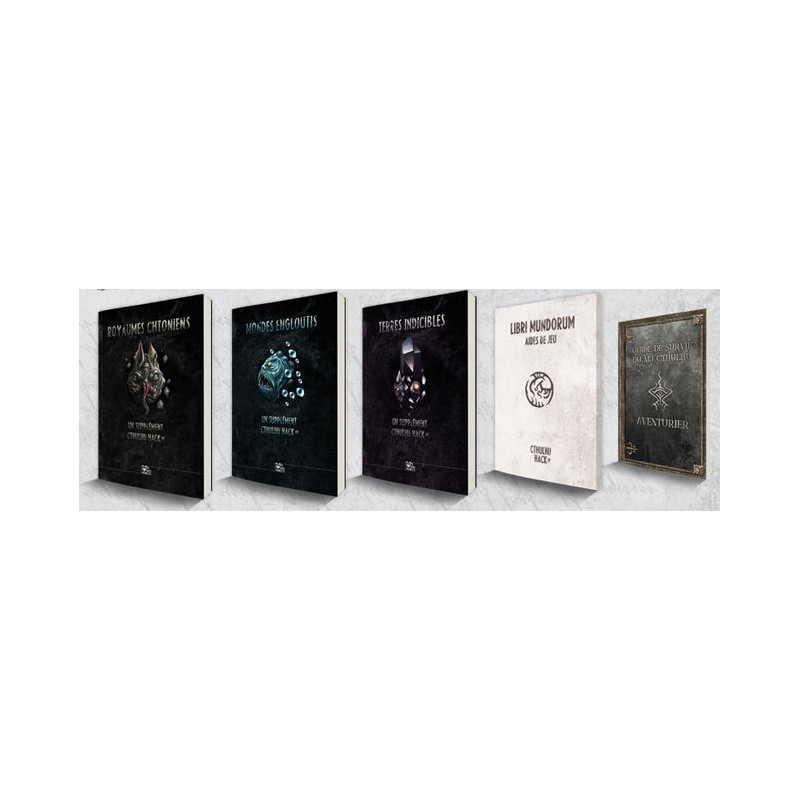 Cthulhu Hack : Libri Mundorum - pack participatif