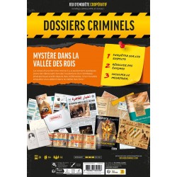 Dossiers Criminels - Mystère Dans La Vallée Des Rois - Agorajeux