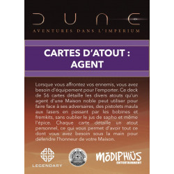 Dune : Cartes d'atout - Agent - Arkhane Asylum - Agorajeux