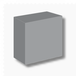 Sachet de 25 blocs Gris 24mm