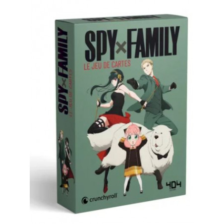 Spy X Family : Le jeu de cartes officiel - 404 Éditions - Agorajeux