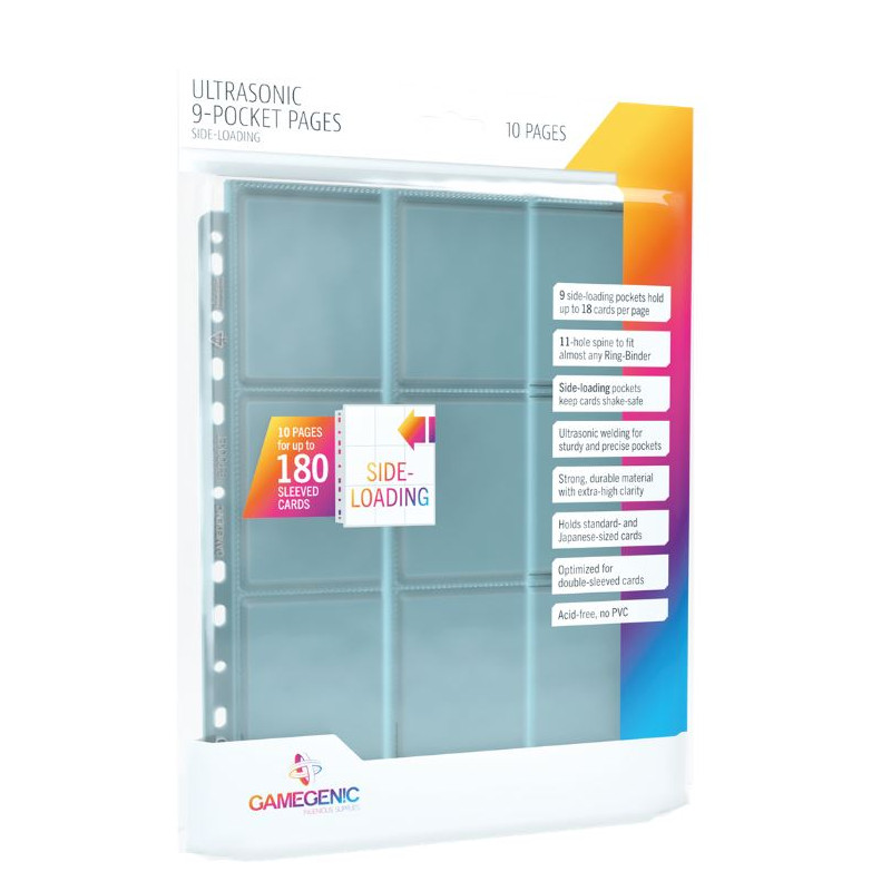 10 pages 9 cartes Ultrasonic sideload