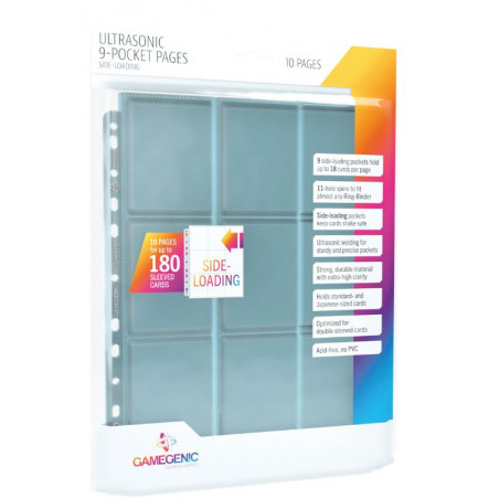 10 pages sideload 9 cartes