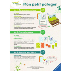 Mon petit potager - Silence ça pousse - Jeu éducatif - Agorajeux