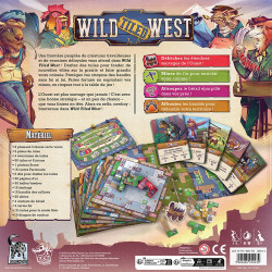Wild Tiled West - Jeu de société - Agorajeux