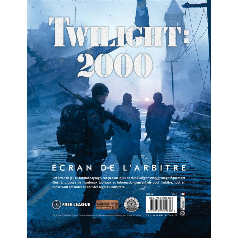 Twilight 2000 : Écran de l'Arbitre