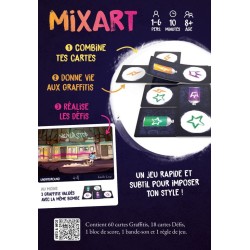 Mixart - jeu de société - Agorajeux