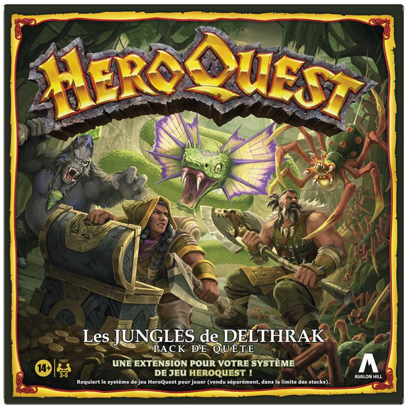 HeroQuest : extension 9 - Les Jungles de Delthrak
