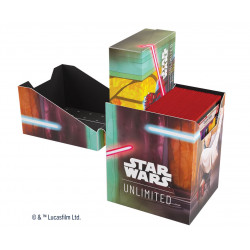 Star Wars Unlimited Deck Box Box Obi-Wan/Darth Maul - Agorajeux
