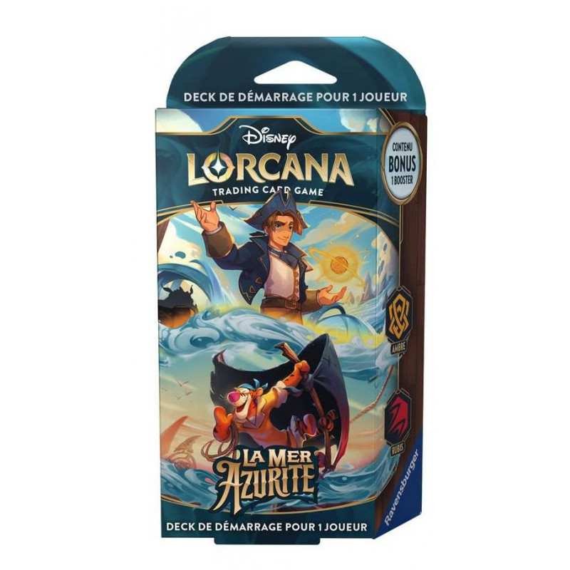 Deck de démarrage Lorcana chapitre 6 : Jim Hawkins et Tigrou