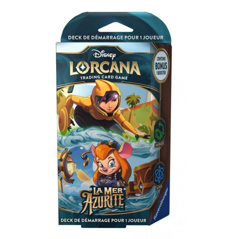 Deck de démarrage Lorcana chapitre 6 : Go Go Tomago & Gadget