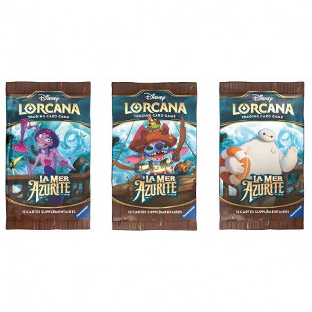 Booster Disney Lorcana chapitre 6 - La Mer Azurite - Agorajeux
