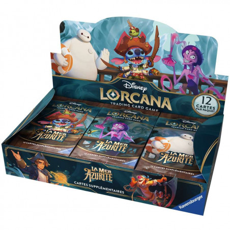 Display Disney Lorcana chapitre 6 - La Mer Azurite - Agorajeux
