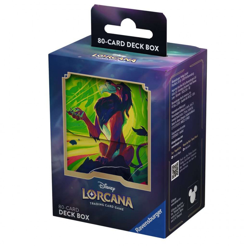 Disney Lorcana chapitre 6 : Deck Box Scar