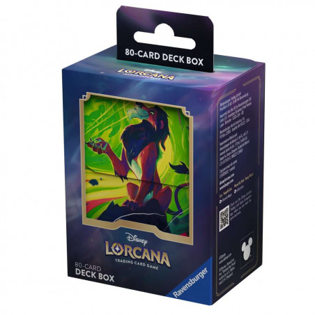 Disney Lorcana chapitre 6 : Deck Box Scar - Agorajeux