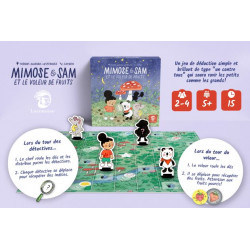 Mimose & Sam et le voleur de fruits - jeu de société enfant Agorajeux