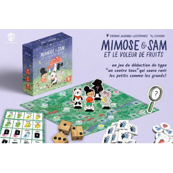 Mimose & Sam et le voleur de fruits - jeu de société enfant Agorajeux