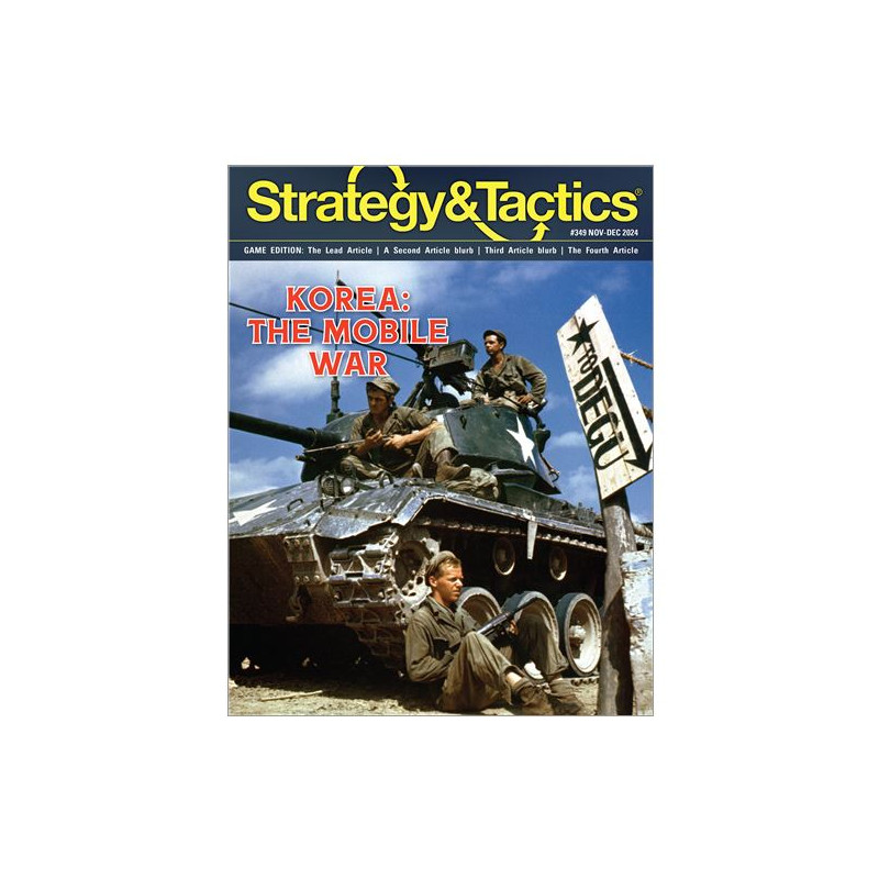 Strategy & Tactics 349 : Korea the Mobile War