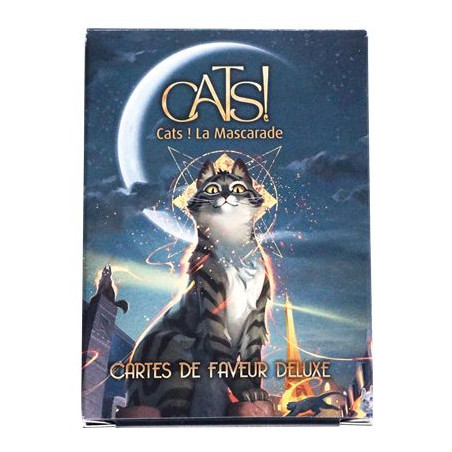 Cats! la Mascarade : Cartes de Faveur Deluxe - BBE - Agorajeux