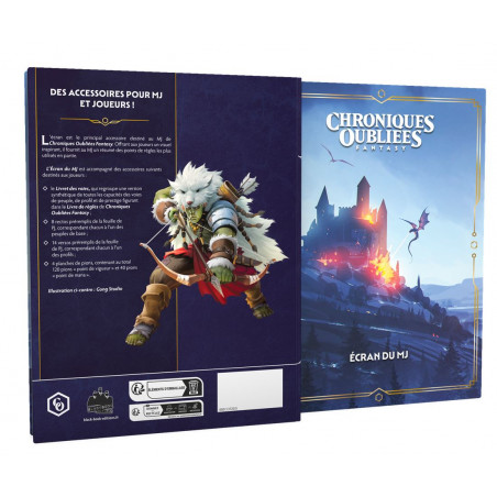 Chroniques Oubliées Fantasy 2 Écran + Livret des Voies - Agorajeux