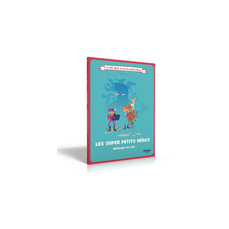 BD Super Petit Héros : Mélange au Zoo