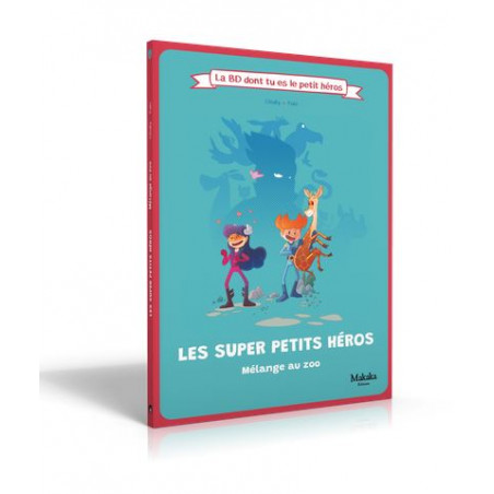 BD Super Petit Héros : Mélange au Zoo - Makaka - Agorajeux