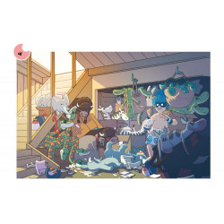 BD Super Petit Héros : Mélange au Zoo - Makaka - Agorajeux