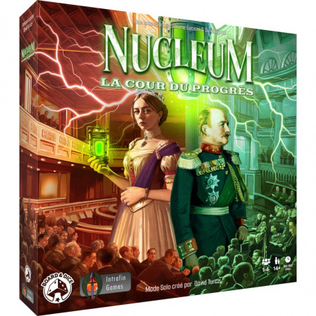 Nucleum : La Cour du Progrès - Jeu de Plateau - Intrafin - Agorajeux