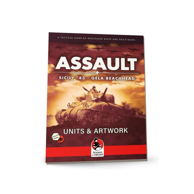 Assault Sicily '43 Units Stats & Artwork Book