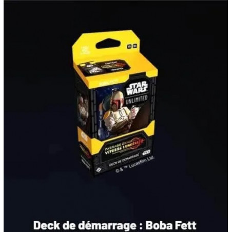 SW Unlimited: set 4 Deck de démarrage Boba Fett - Agorajeux