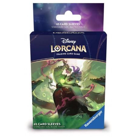 Disney Lorcana chapitre 7 : Sleeves Ursula - Agorajeux