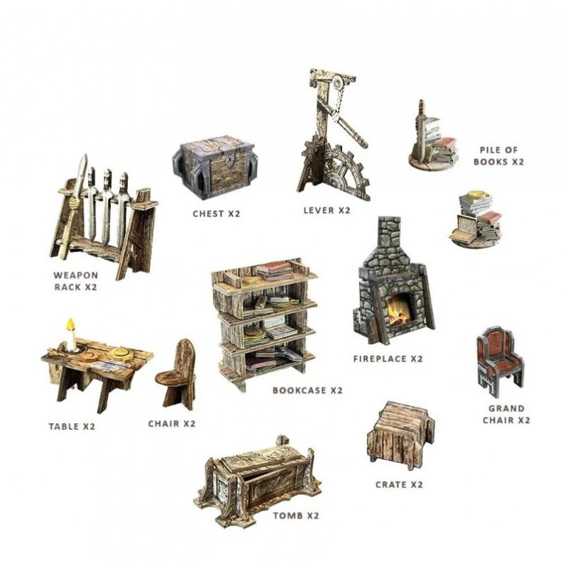 Maladum - Dungeon Furniture