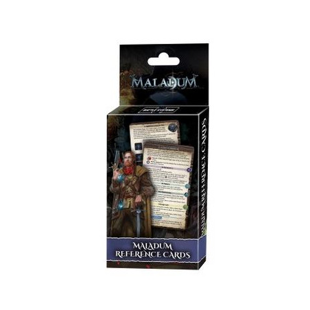 Maladum Dungeons of Enveron - Cartes de référence