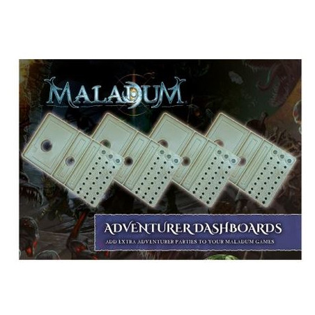 Maladum Dungeons of Enveron - Adventurer Dashboards - Agorajeux