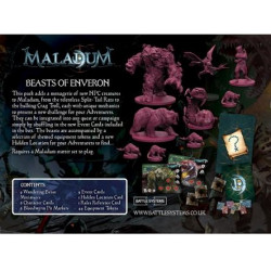 Maladum Dungeons of Enveron - Beasts of Enveron - Agorajeux