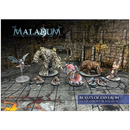 Maladum Dungeons of Enveron - Beasts of Enveron