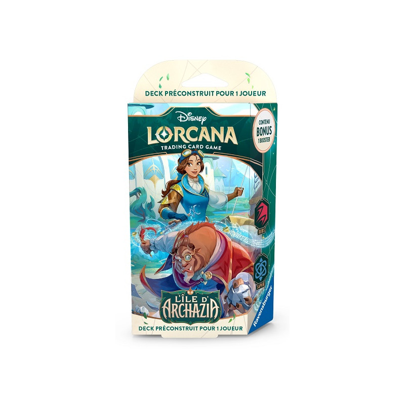 Disney Lorcana chapitre 7 : Deck de démarrage La Belle et la Bête