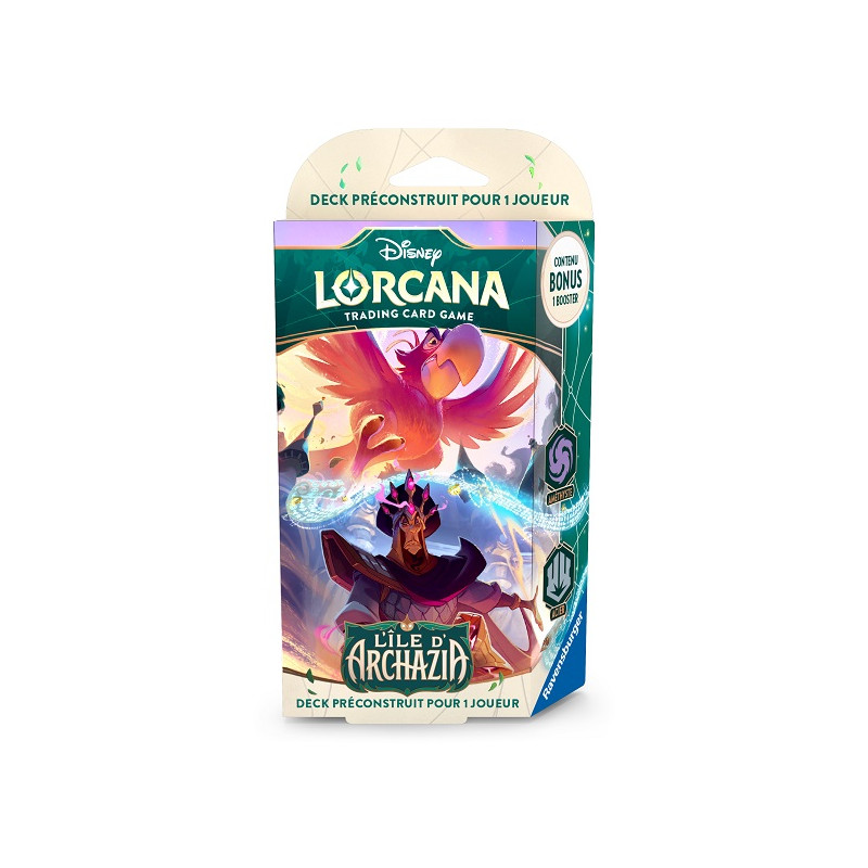 Disney Lorcana chapitre 7 : Deck de démarrage Iago et Jafar