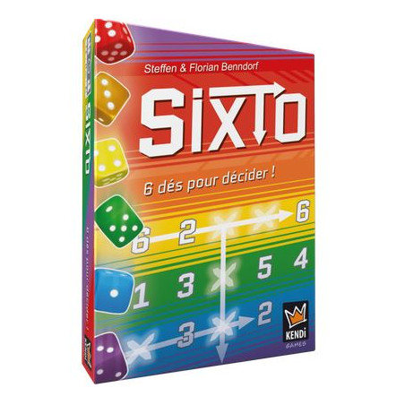 Sixto - jeu de dés - Agorajeux