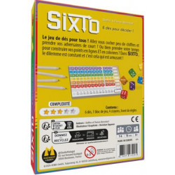 Sixto - jeu de dés - Agorajeux