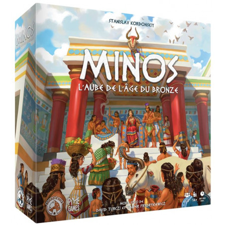 Minos - L'Aube de l'Âge du Bronze - Pixie Games - Agorajeux