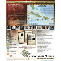Golden Age of Piracy: 1718 - Compass games - Agorajeux