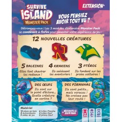 Survive The Island - Monster Pack - Extension - Agora jeux