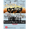 World at War 2024 Mounted Maps - GMT Games - Agorajeux