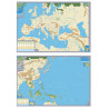 World at War 2024 Mounted Maps - GMT Games - Agorajeux