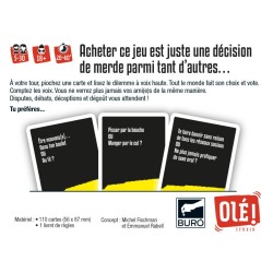Dilemmes de Merde - jeu de société - Agorajeux