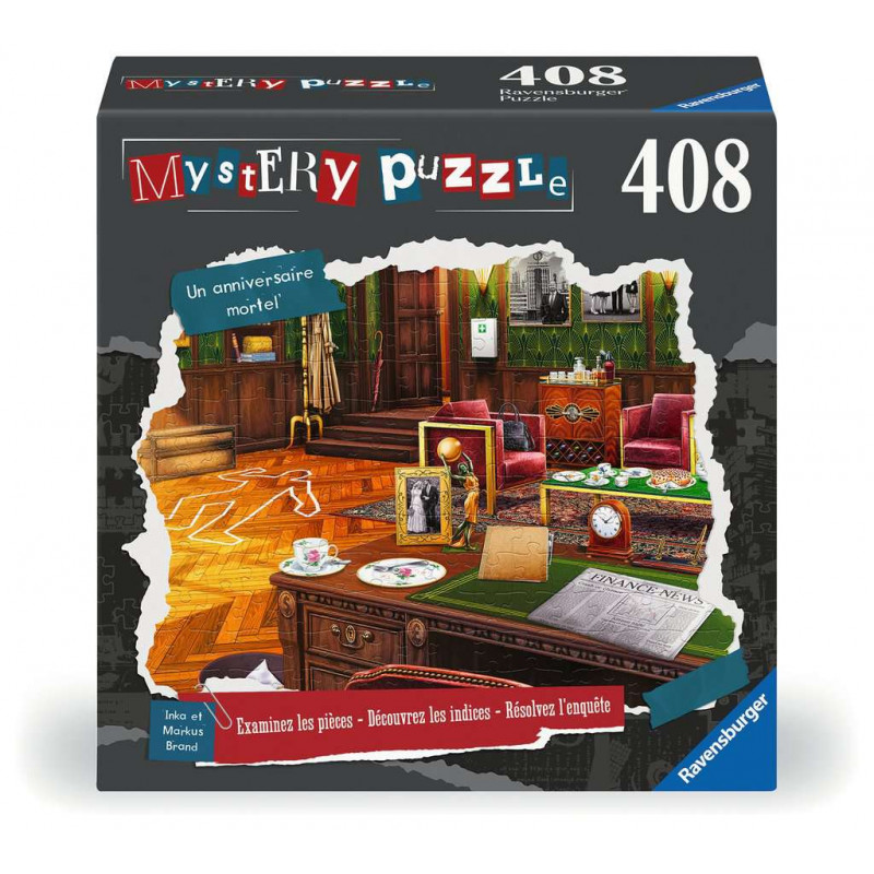 Mystery Puzzle - Un anniversaire mortel - Agorajeux