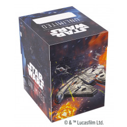 Star Wars Unlimited Deck Box Box Han Solo/Millenium Falcon - Agorajeux
