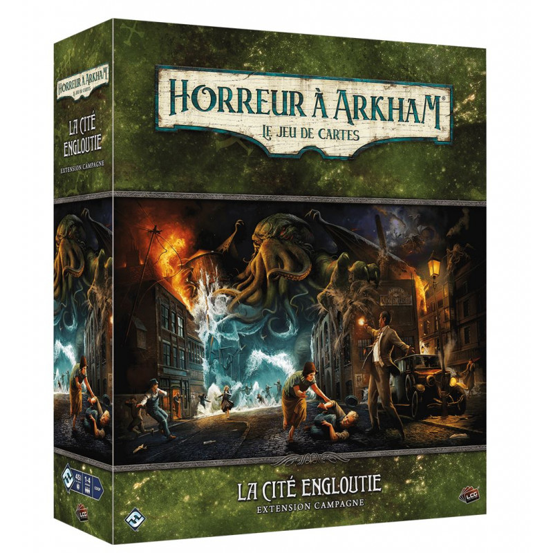 Horreur à Arkham LCG - La Cité Engloutie - Campagne