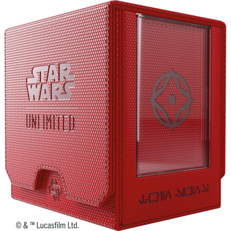 Star Wars Unlimited Twin Suns Deck Pod Red - Agorajeux